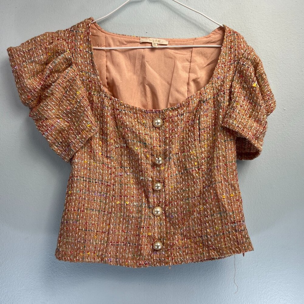 Pastels Company Tweed Shirt - Medium